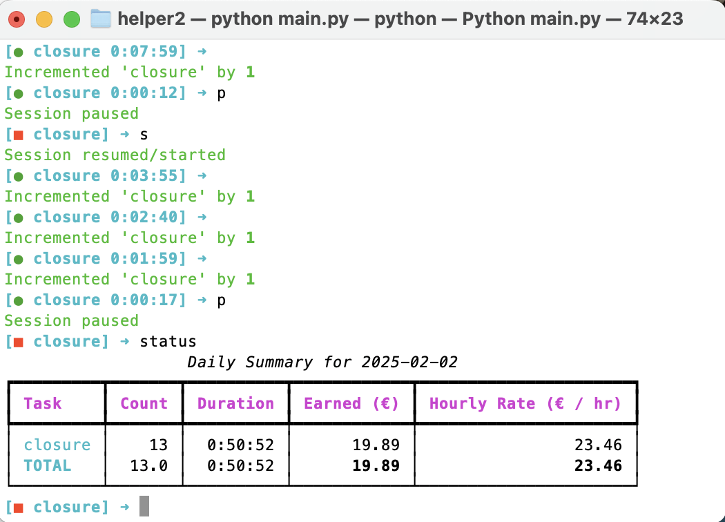 Task Tracker CLI